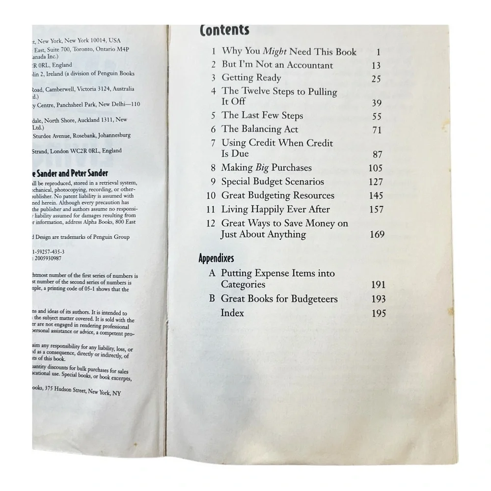 Living on a Budget by pocket idiot’s guide soft cover money saving tips